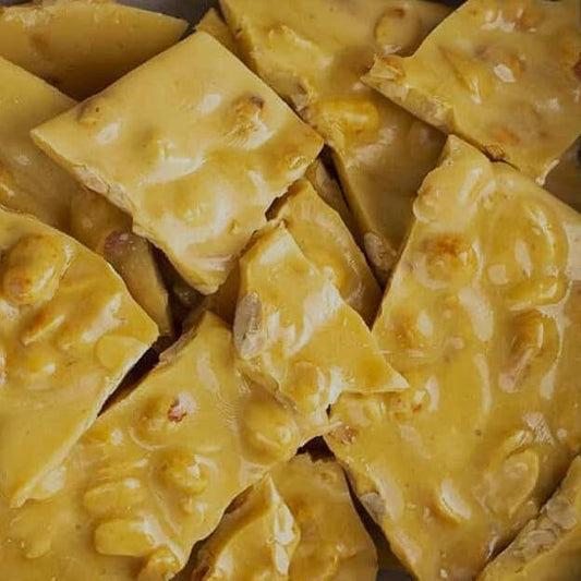 Classic Homemade Style Peanut Brittle - 6-Pound Bulk Size for Anytime Enjoyment