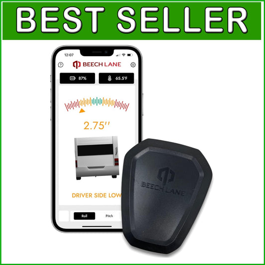 Wireless RV Leveling System with User-Friendly App for Precise Measurements