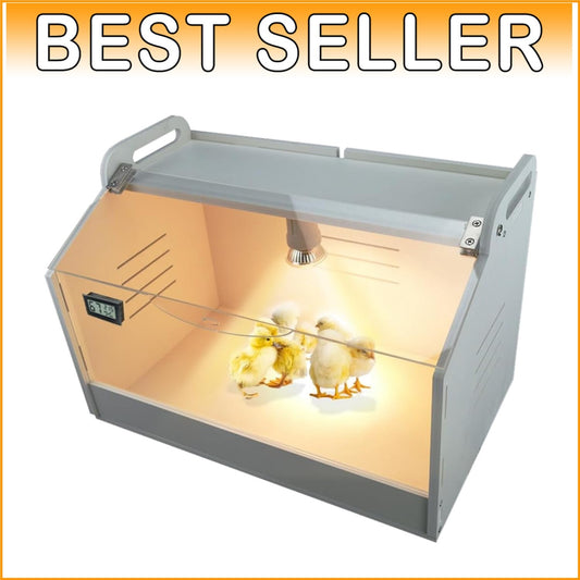 Cozy Heating Incubator for Chicks & Small Pets - Quick Preheat & Durable Design