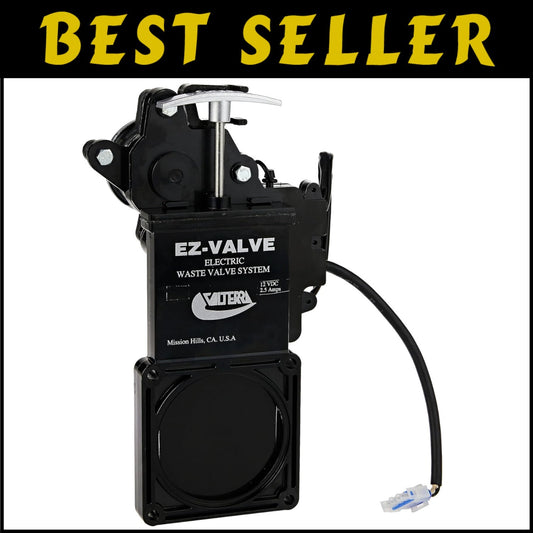 EZ Valve 3" Electric Waste Valve System - Durable & Water-Resistant Technology