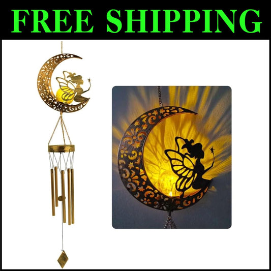 Beautiful Solar-Powered Wind Chimes - Unique Gifts for Birthdays & Celebrations