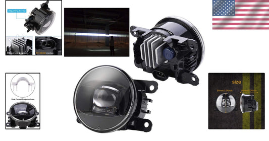 10W New LED Fog Lights Retrofit for NISSAN Frontier, Titan & SUBARU XV Crosstrek