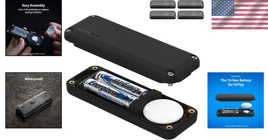 Extended Battery Pack for AirTags - 14x Capacity, Waterproof & Durable Design