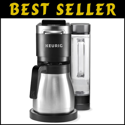 Versatile Drip Coffee Maker with Strong Brew & 12-Cup Thermal Carafe, Black