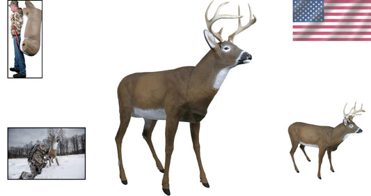 50-Inch Boss Buck Deer Decoy - Durable Hunting Companion for Attracting Game