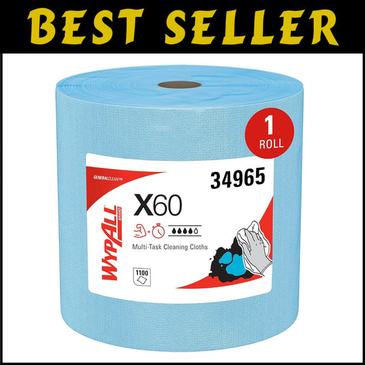 Strong & Lightweight X60 Cloths - 1,100 Sheets of Perforated Cleaning Power