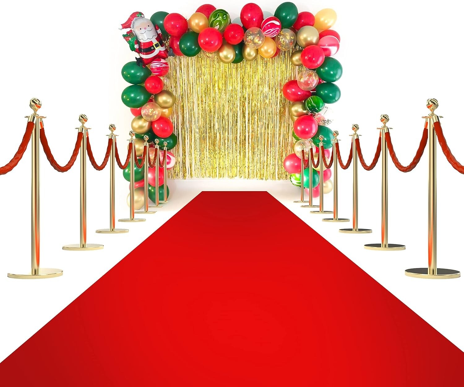 Slip-Resistant 4x30 Feet Red Carpet Runner - Perfect for Any Celebration
