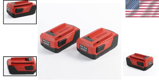 2 Pack 22V Lithium-Ion Batteries for Hilti B22 - High Capacity & Extended Use