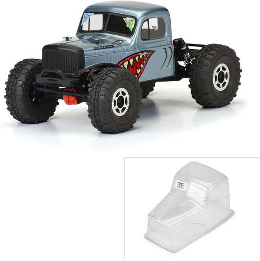 Lightweight 12.3" Crawler Body with Superior Approach Angle & Tire Clearance