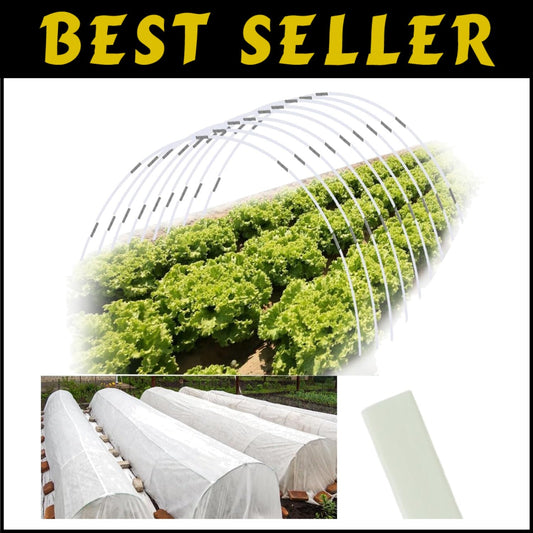 Garden Hoops 60pcs - M Size Fiberglass for Enhanced Temperature Resistance