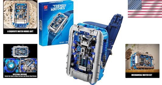 1006PCS TYCOLE Compatible Watch Building Set - Interactive STEM Toy for Ages 8+