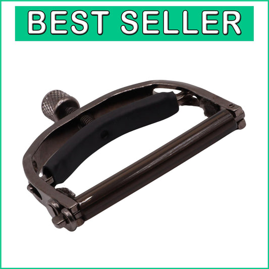 Durable Acoustic Guitar Capo with Felt Lining - Perfect for World-Music Styles
