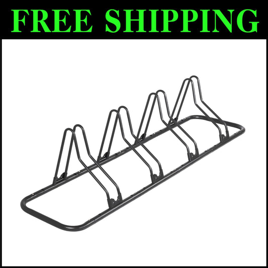 Durable Bike Stand for Up to 6 Bikes - Powder Coated & Optimized Stability