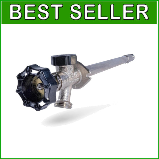 Frost-Free 10'' Chrome Plated Brass Sillcock with Vacuum Breaker - Anti-Siphon