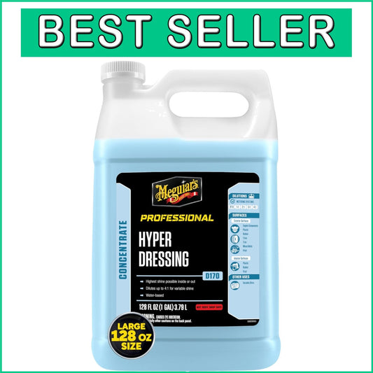 Hyper Dressing 1 Gallon - Advanced Shine for Interior and Exterior Car Surfaces