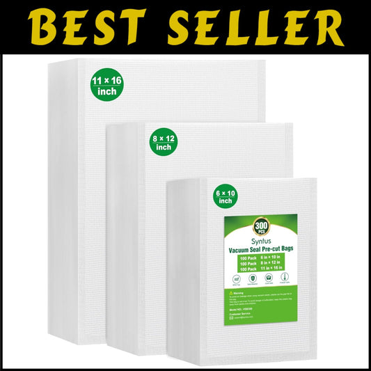 Innovative Puncture-Prevention Food Vacuum Bags - Ideal for Meal Prep