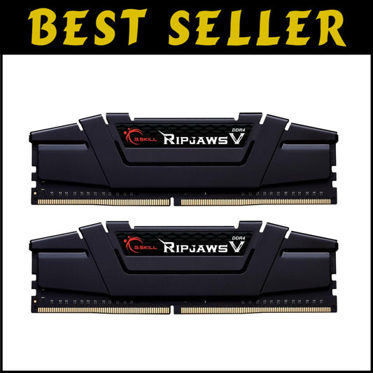 32GB Ripjaws V Series with 3200MT/s Speed & CL16 Timing - Perfect for Desktops