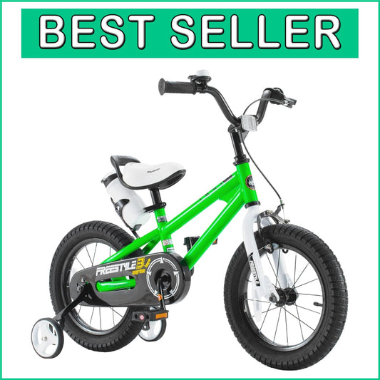Fun Freestyle 16-Inch Kids Bike for Toddlers - Adjustable & Safe Training Tool
