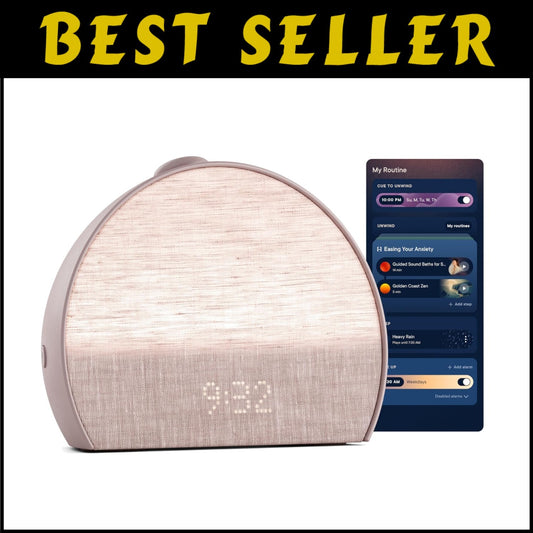 Elegant Sunrise Alarm & Sound Machine - Enhance your Sleep Routine Naturally