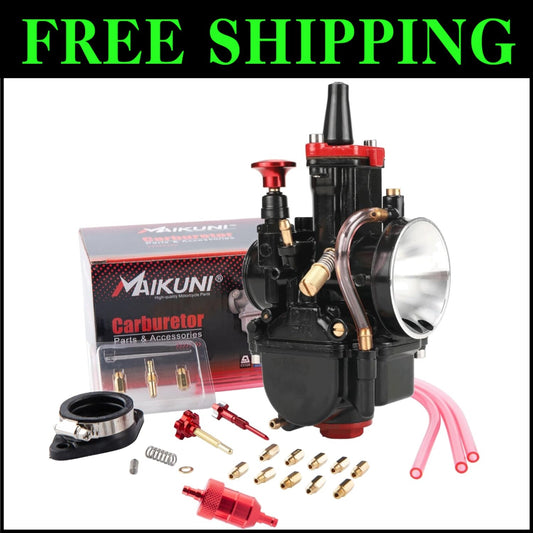 Race-Ready 21-34mm Carburetor with Jets for Motocross and UTV Applications