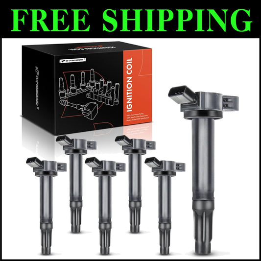 Reliable Ignition Coil Packs Compatible with Toyota & Lexus V6 - 1-Year Warranty