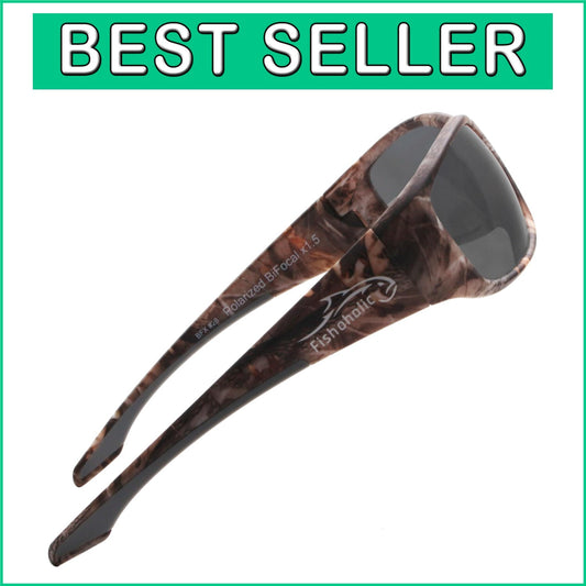 Classic X-Large Fishing Sunglasses with Bi-Focal Lenses - Ultimate UV Protection