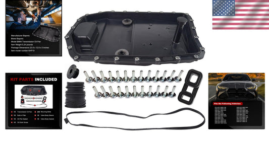 BMW Transmission Oil Pan 24152333907 - Easy Installation Repair Kit for E60 E90