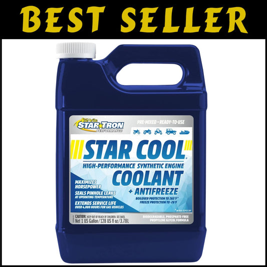 1 Gallon Star-Cool Engine Coolant - Year-Round Reliability for All Engine Types