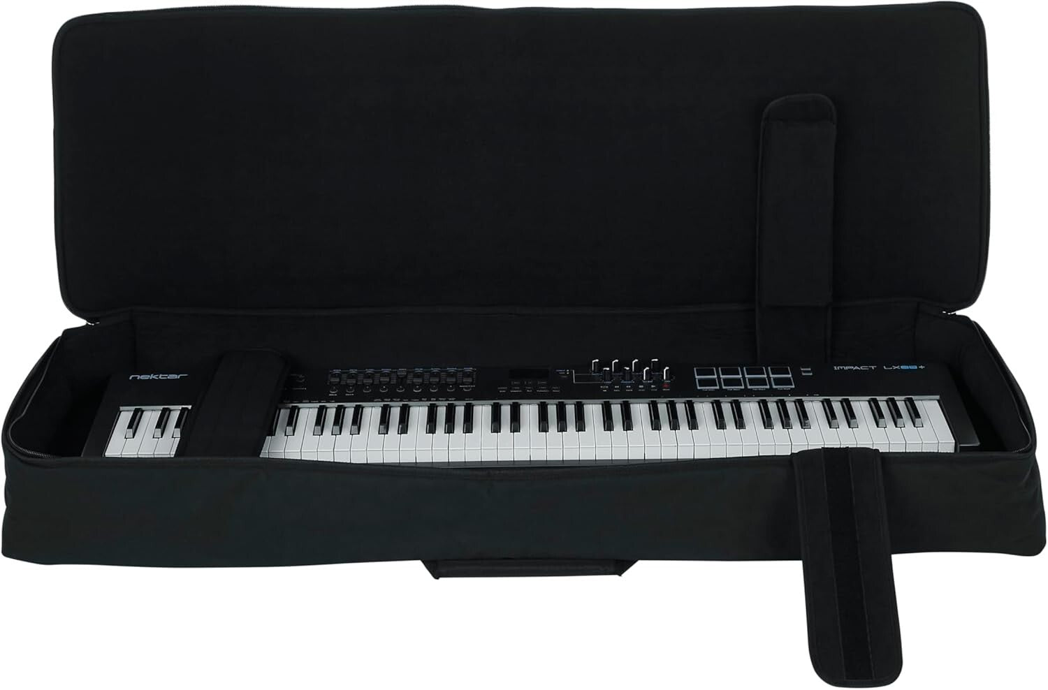 Adjustable Padded Keyboard Bag for 88 Notes - Versatile Travel Solution