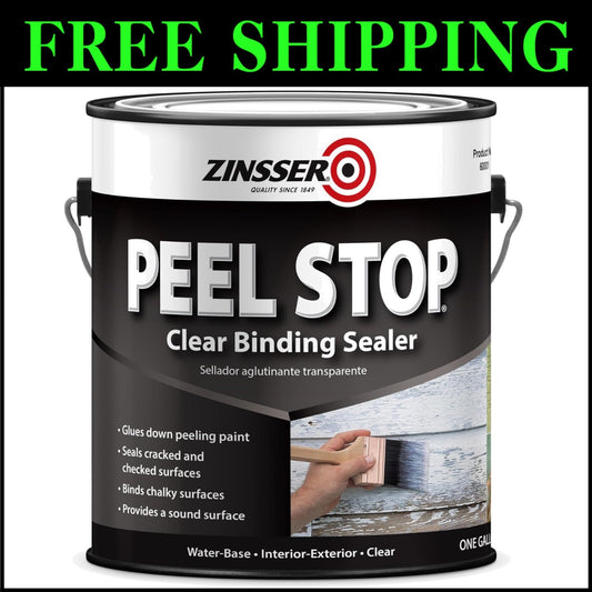 1 Gallon Peel Stop Primer - Water-Based, Dries in 30 Minutes, Covers 400 Sq. Ft.