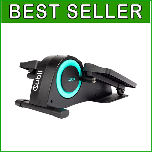 Ergonomic Under Desk Elliptical - Digital Tracker and App Sync for Fitness Goals