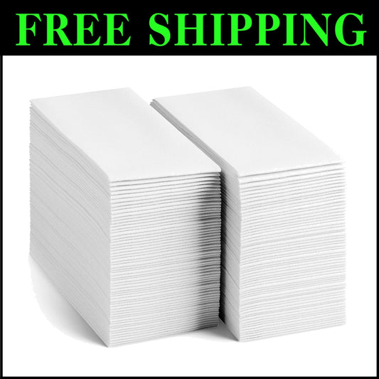 Premium Quality Soft Linen-Like Disposable Napkins - Multi-Purpose Guest Towels