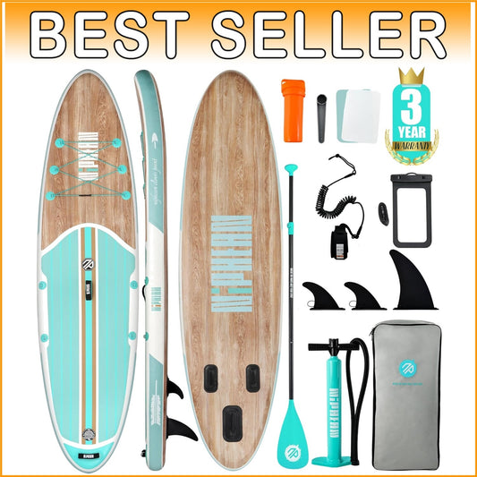 Lightweight Inflatable SUP with Accessories – Perfect for Fishing & Surfing