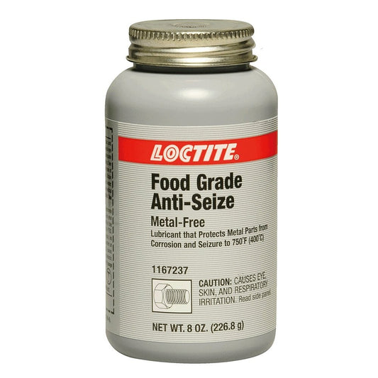 White High-Temp Anti-Seize Lubricant 8 fl. oz - Ideal for Food Processing