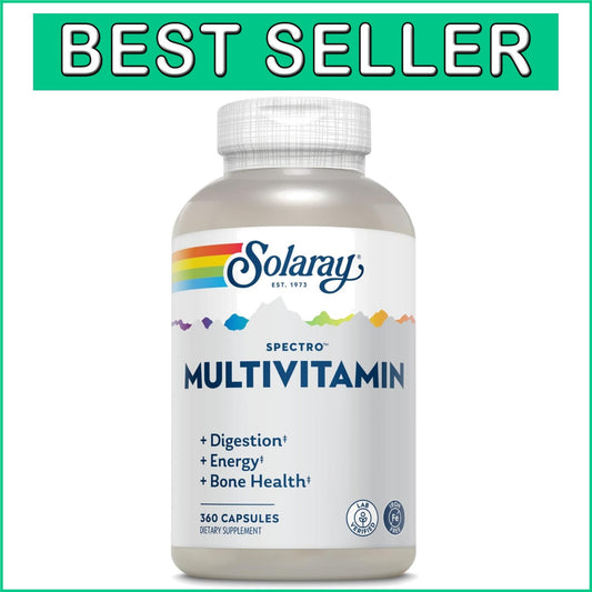 Full Spectrum Multivitamin 360 CT with Spirulina & Digestive Enzymes for Adults