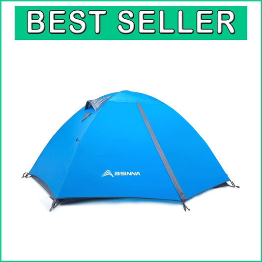 Durable 3-Season Backpacking Tent for Family Fun - Waterproof and Windproof