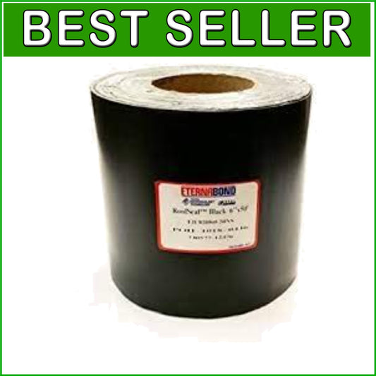 Black Waterproof Roof Repair Tape - RSB-6-50, Perfect for Any Roof Material