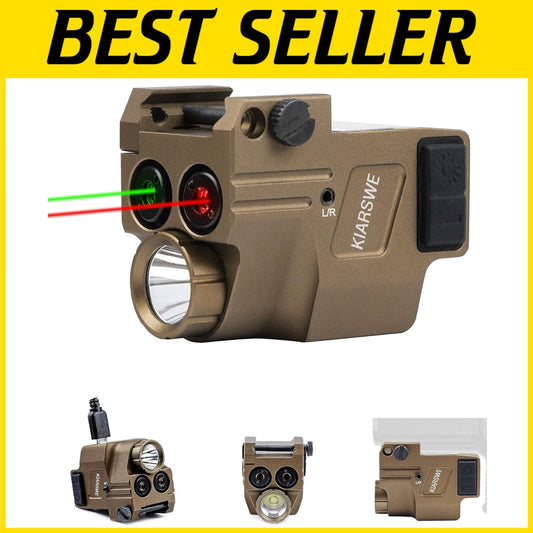 Picatinny-Compatible Red Green Laser Combo for Pistol & Rifle Accessories