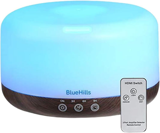 Large Capacity Humidifier and Aroma Diffuser with Auto Shut-Off - Gift Idea