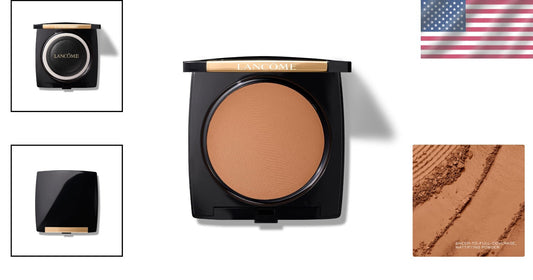 Dual Finish Matte Longwear Powder Foundation - Full Coverage for Deep Skin Tones