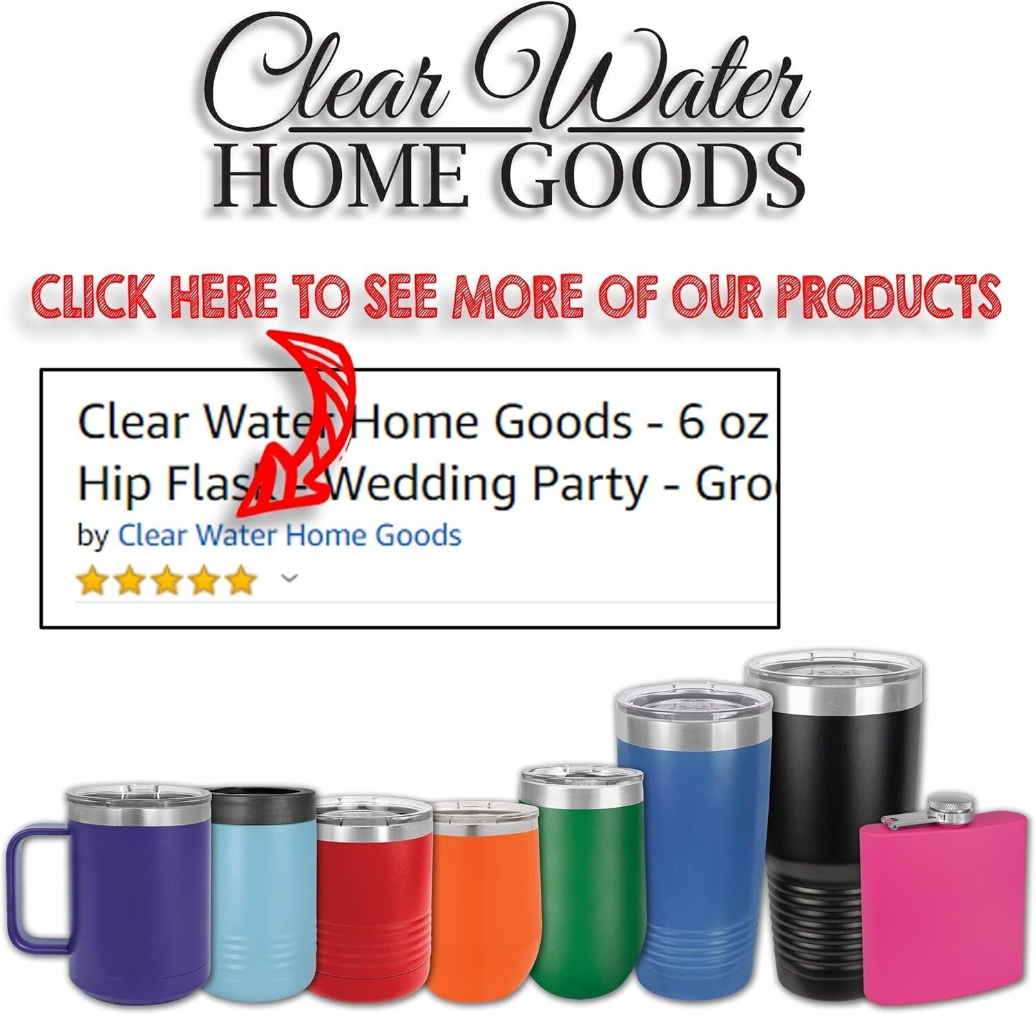 Double Wall Insulated Beverage Holders - 12 oz Can & 16 oz Bottle, 6 Pack