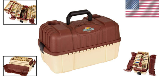 Hip Roof 7-Tray Fishing Box - Customizable Storage with Water-Resistant Design