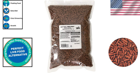 Hikari Floating Fish Food Sticks for Large Breeds – 2.2 Pound Nutrition Boost