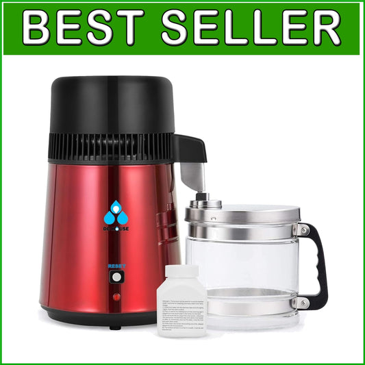 Efficient 4L Countertop Water Distiller - Pure Drinking Water for Your Family