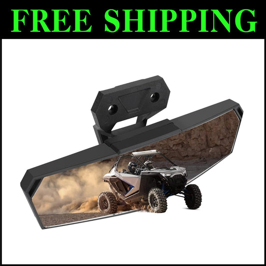 Creative Leopard-Shaped High-Def Rearview Mirror for Polaris RZR Turbo Series