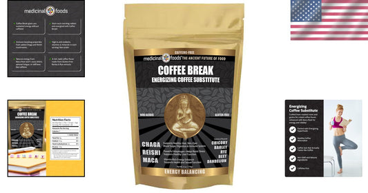 Caffeine-Free Herbal Coffee Alternative - Rich Flavor with Powerful Superfoods