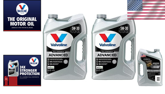 Exceptional 40% Wear Protection Full Synthetic Motor Oil - 10 QT Pack of 2