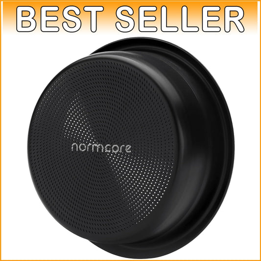 Durable 58mm Espresso Filter Basket with Laser-Cut Holes for Perfect Brews