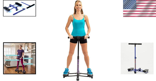 Lateral Gliding Slim Toning Machine by Fiona Summers - Portable Fitness Solution