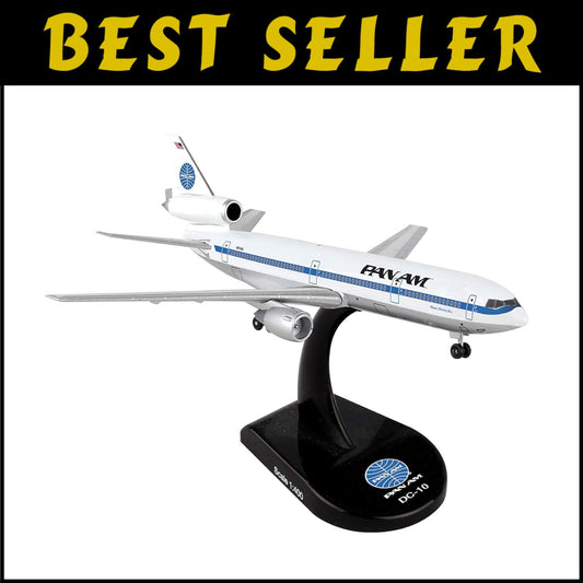 Collectible 1/400 Scale Pan Am DC-10 with Authentic Markings - Perfect Gift!